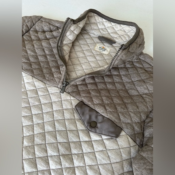 Marine Layer Quilted Pullover - Picture 2 of 5